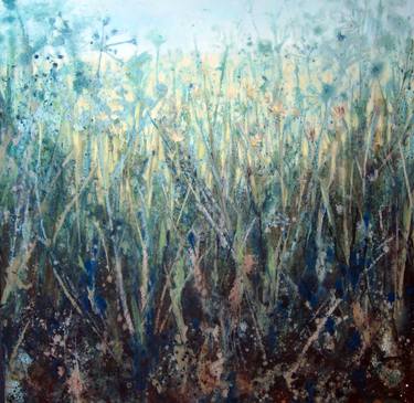 Original Abstract Landscape Paintings by Jackie Rennie