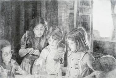 Print of Realism Children Drawings by Viviane Silvera