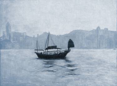 Print of Realism Boat Drawings by Viviane Silvera