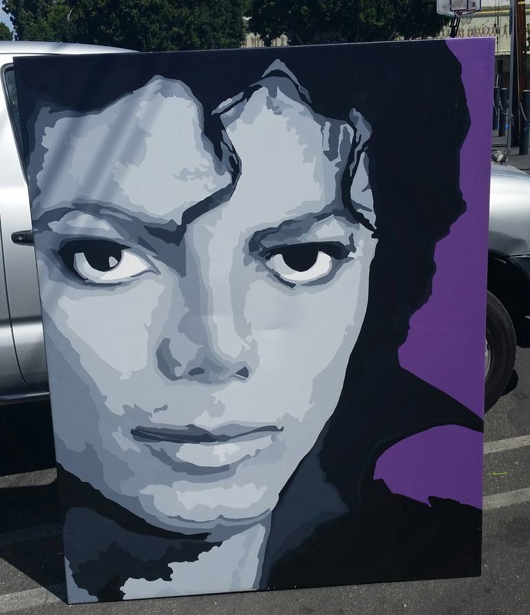 Original Pop Art Pop Culture/Celebrity Painting by Nina Womack