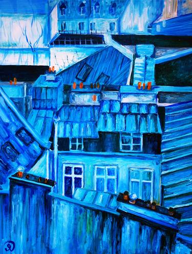 Print of Fine Art Architecture Paintings by Olha Pankiv