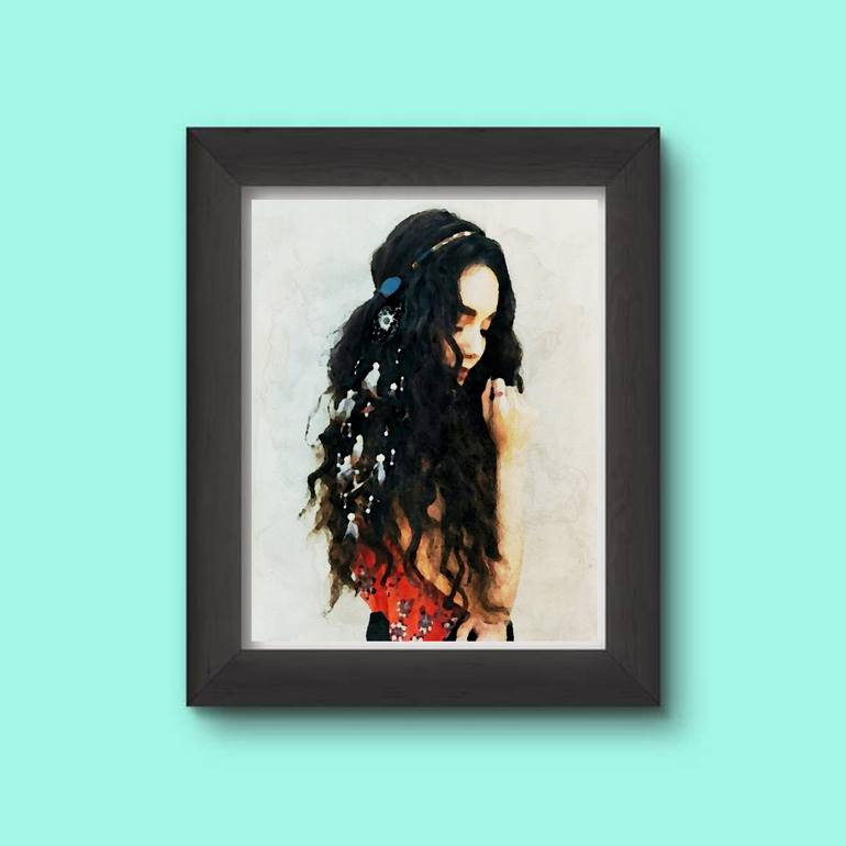 Original Other People Mixed Media by Angela Teido