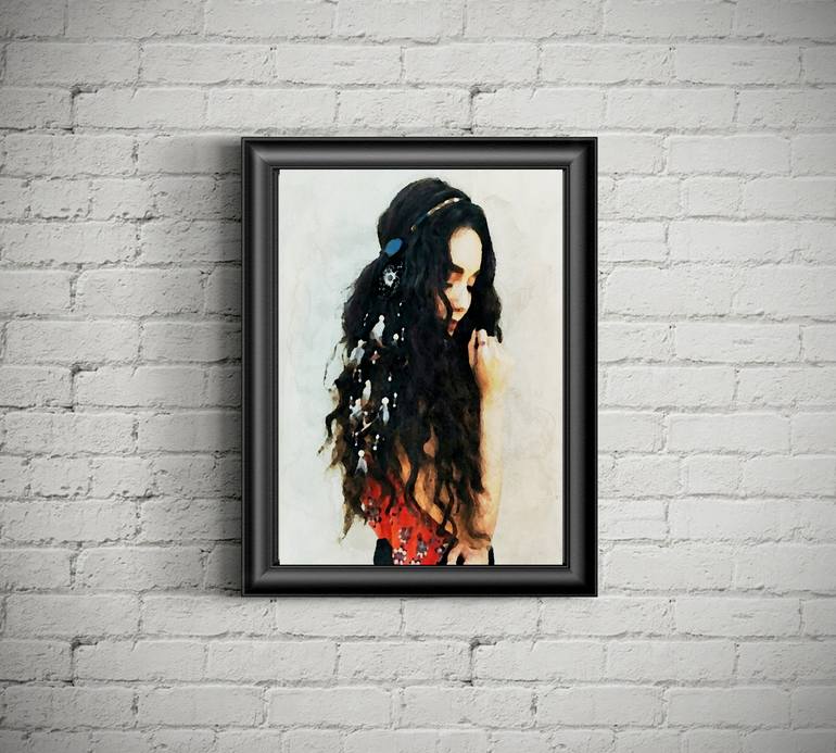 Original Other People Mixed Media by Angela Teido