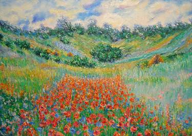 Poppy Field (Monet interpritation) thumb