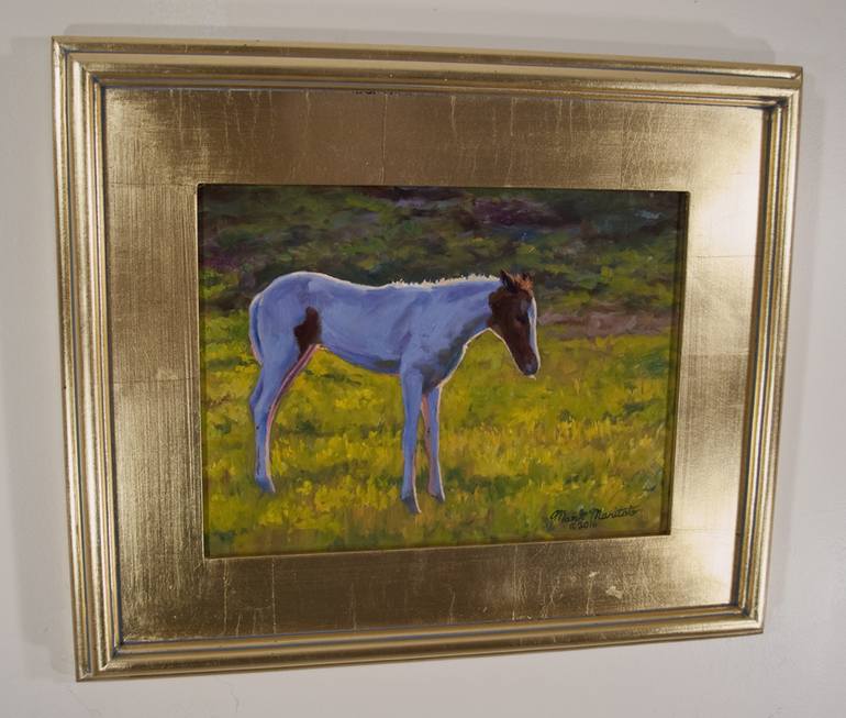 Original Realism Horse Painting by Mark Maritato