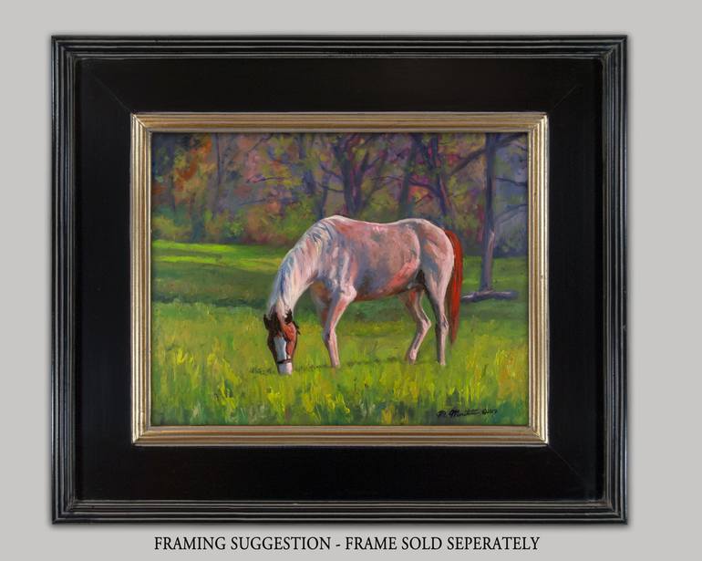 Original Realism Horse Painting by Mark Maritato