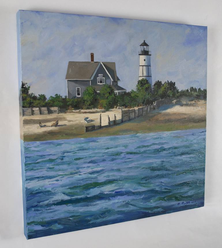 Original Fine Art Seascape Painting by Mark Maritato