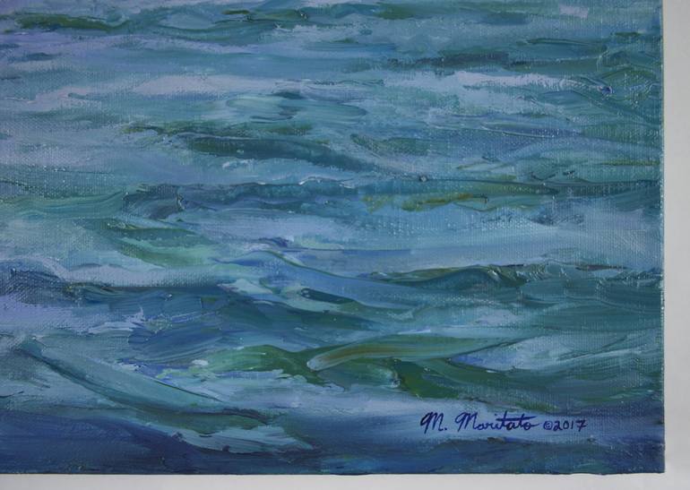 Original Fine Art Seascape Painting by Mark Maritato