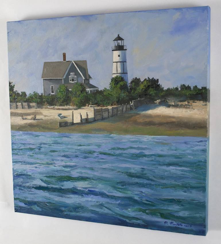 Original Fine Art Seascape Painting by Mark Maritato