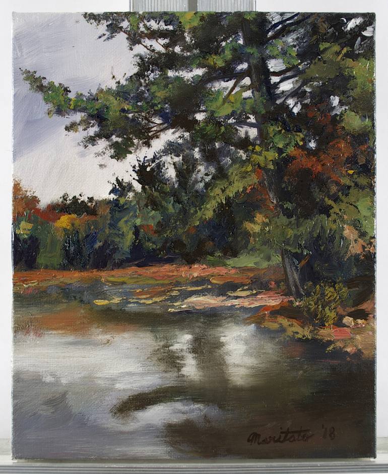 Original Fine Art Landscape Painting by Mark Maritato