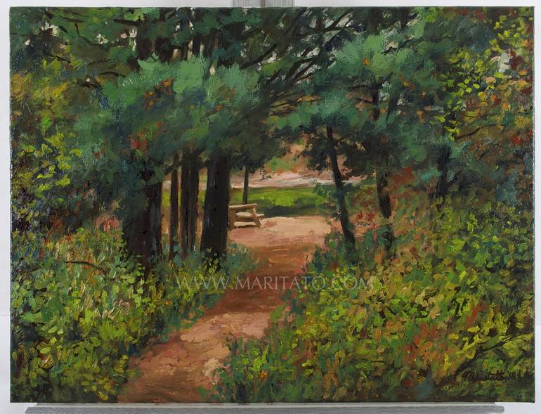 Original Landscape Painting by Mark Maritato