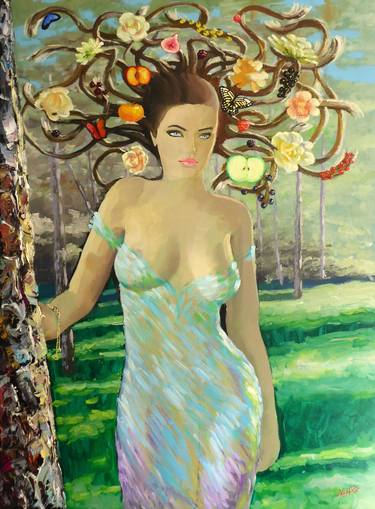 Original Impressionism Health & Beauty Paintings by Narek Hambardzumyan