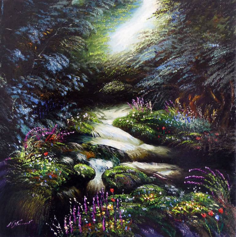 Original Impressionism Water Paintings by Narek Hambardzumyan