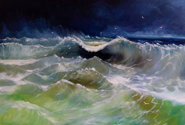 Original Impressionism Seascape Paintings by Narek Hambardzumyan