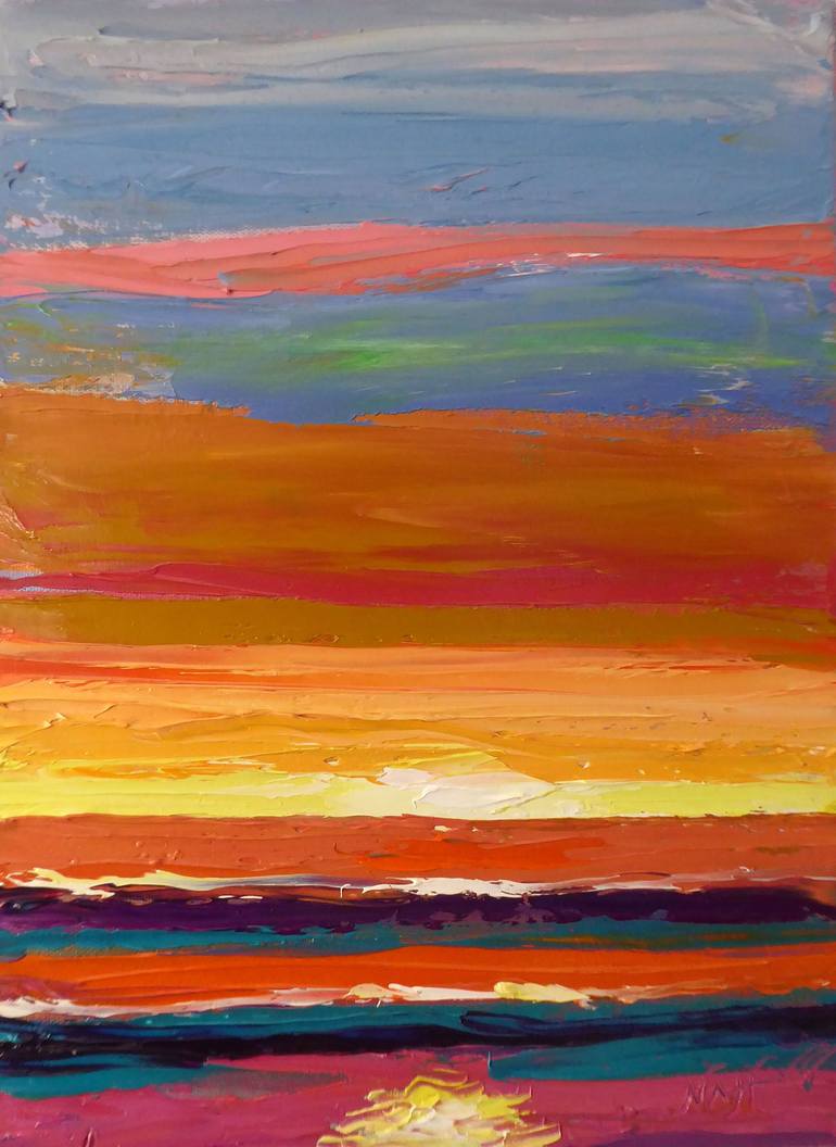Original Impressionism Seascape Paintings by Narek Hambardzumyan