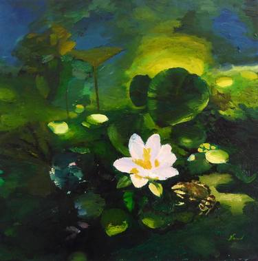 Original Impressionism Floral Paintings by Narek Hambardzumyan