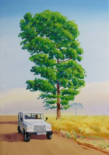 Original Car Paintings by Narek Hambardzumyan