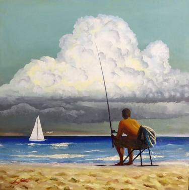 Original Beach Paintings by Narek Hambardzumyan