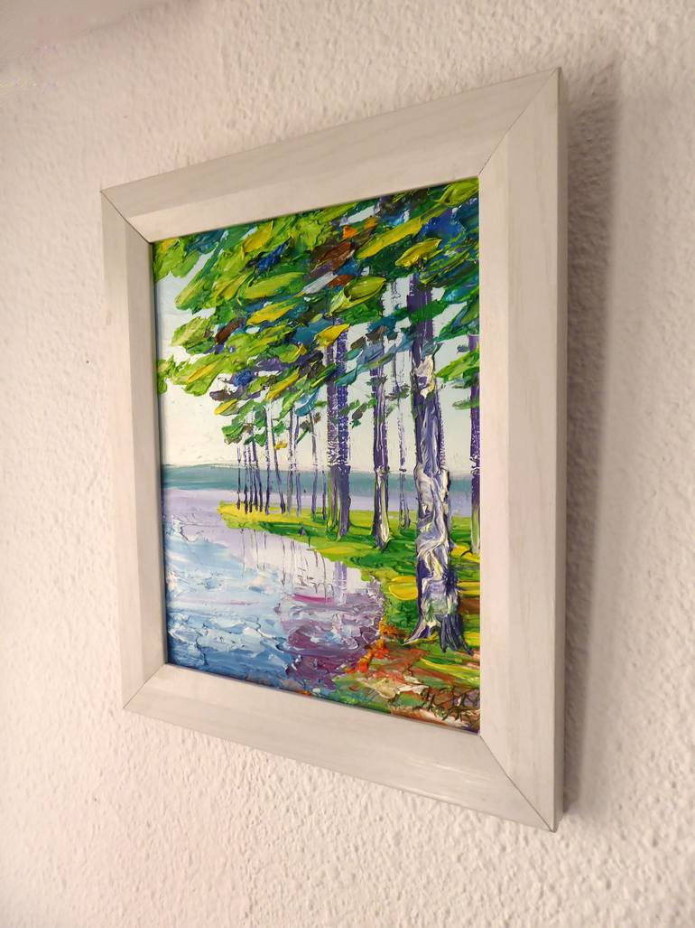 Original Impressionism Seascape Painting by Narek Hambardzumyan