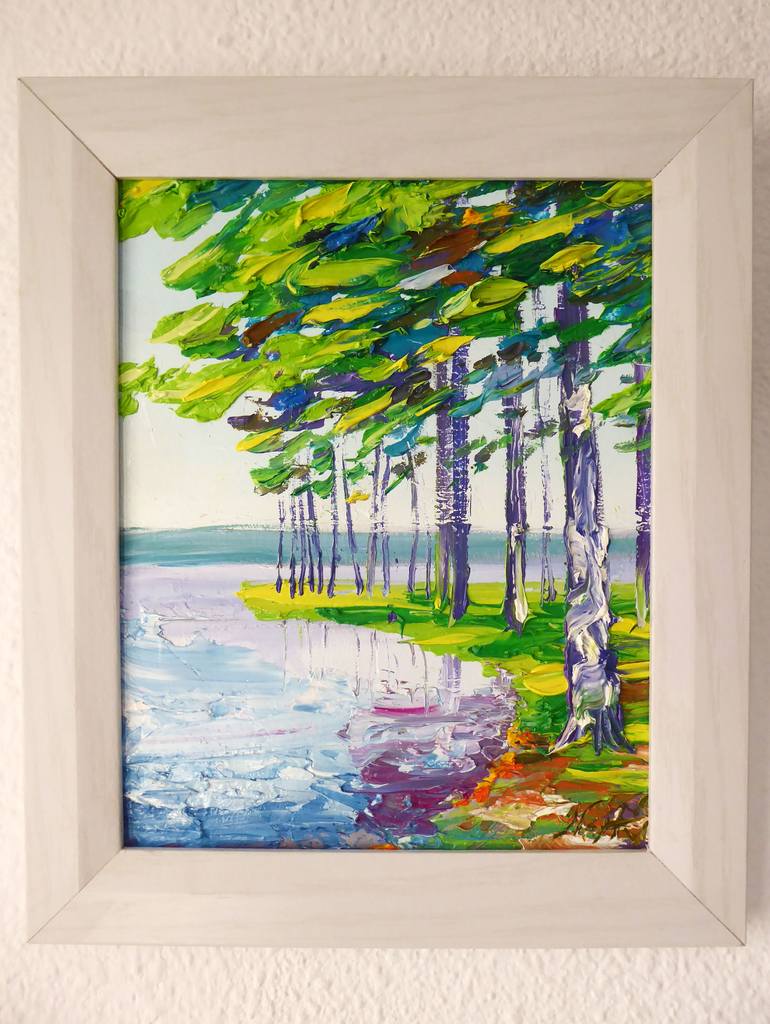 Original Impressionism Seascape Painting by Narek Hambardzumyan