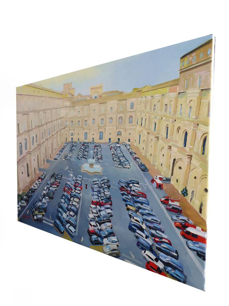 Original Impressionism Landscape Painting by Narek Hambardzumyan