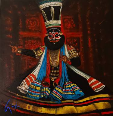 Original Fine Art World Culture Paintings by Arjun Cheruparambil
