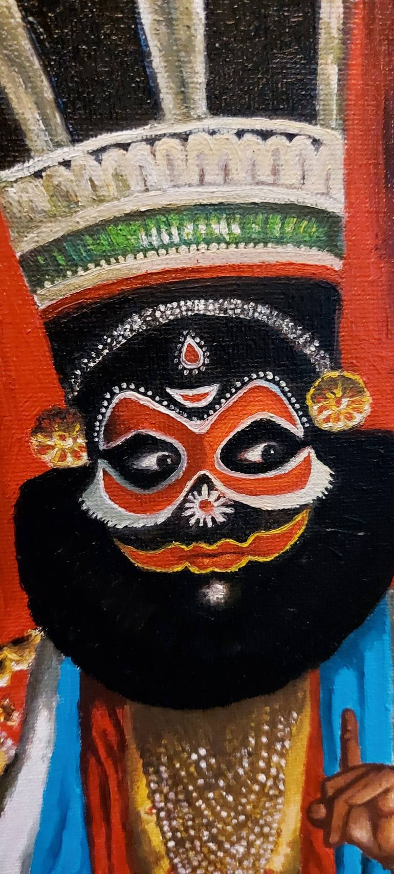 Original World Culture Painting by Arjun Cheruparambil