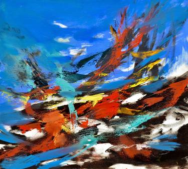 Original Abstract Paintings by Samvel Marutyan