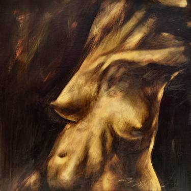 Original Abstract Nude Paintings by Samvel Marutyan