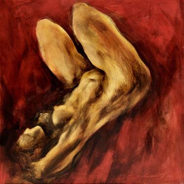 Original Abstract Nude Paintings by Samvel Marutyan