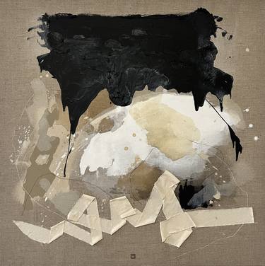 Original Abstract Expressionism Abstract Paintings by Jelena Šimić Popović