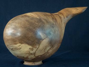 'Whale' in Spalted Beech thumb