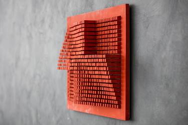 Original Abstract Wall Sculpture by Mindaugas Valionis