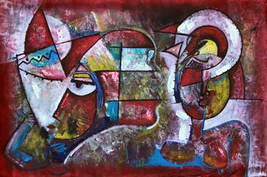 Original Abstract Paintings by Prensnelo Amical