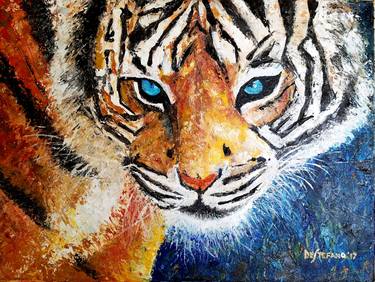 Original Impressionism Animal Paintings by Michael De Stefano