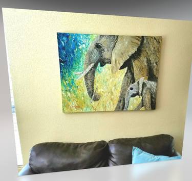 Original Impressionism Animal Paintings by Michael De Stefano