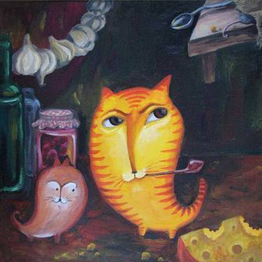 Original Animal Paintings by Ulyana Krutova