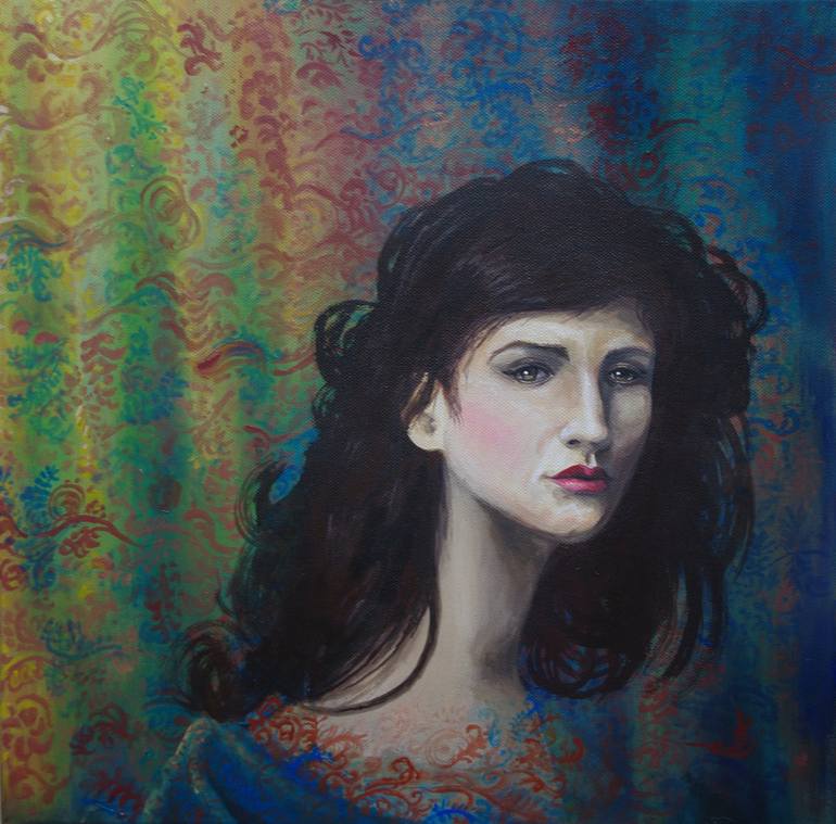 Oriental Woman Painting by Ulyana Krutova | Saatchi Art