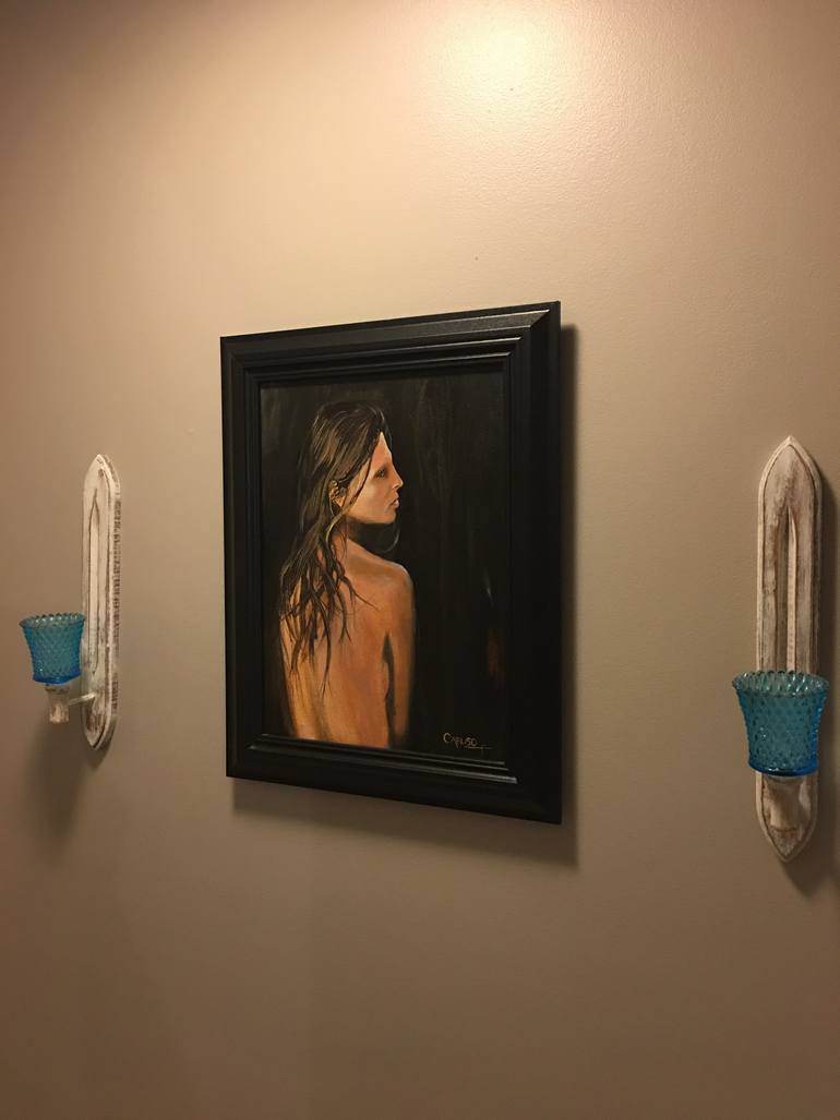 Original Figurative Nude Painting by Frank Caruso