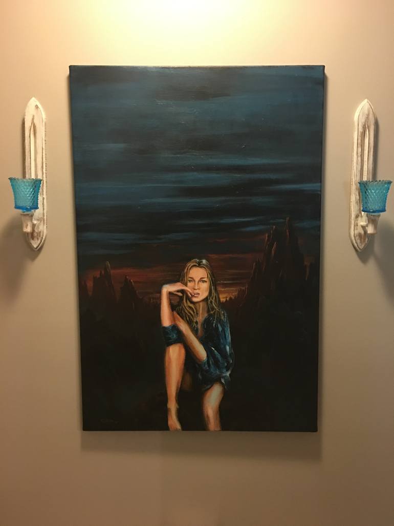 Original Figurative Pop Culture/Celebrity Painting by Frank Caruso