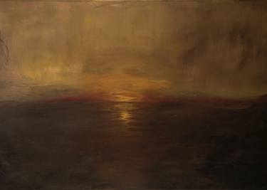 Original Fine Art Landscape Painting by Frank Caruso