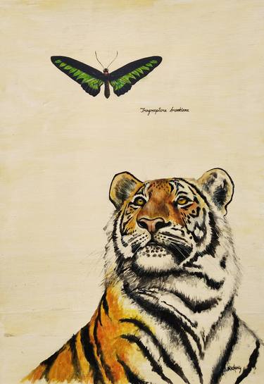 Print of Animal Paintings by Hong Art Gallery