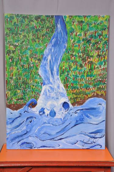 Print of Conceptual Seascape Paintings by saumya sharma