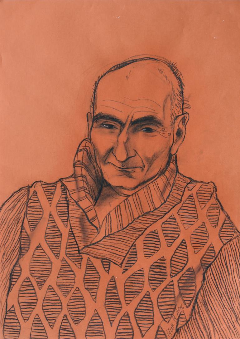 Portrait Of Sergei Drawing by Elena Nikiforova | Saatchi Art