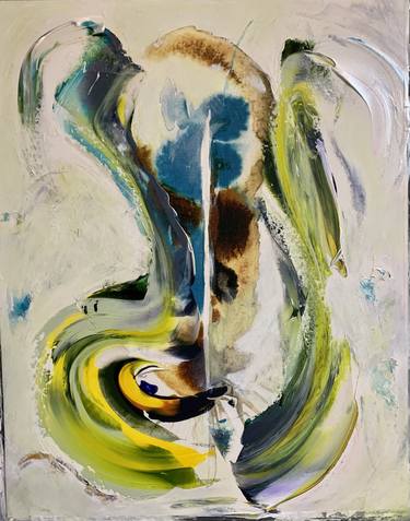 Original Abstract Painting by Lark Pilinsky