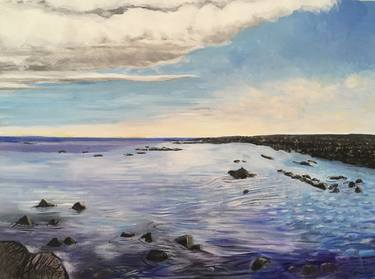 Original Seascape Paintings by Sally Anne Wake Jones