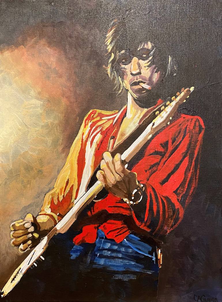 Original Famous Painting by Christine Gupta  Contemporary Art on Canvas  Keef