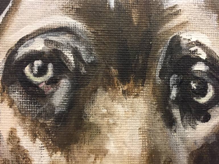 Original Realism Dogs Painting by Christine Gupta