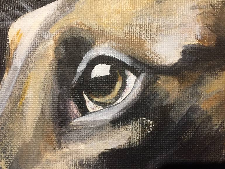 Original Realism Dogs Painting by Christine Gupta