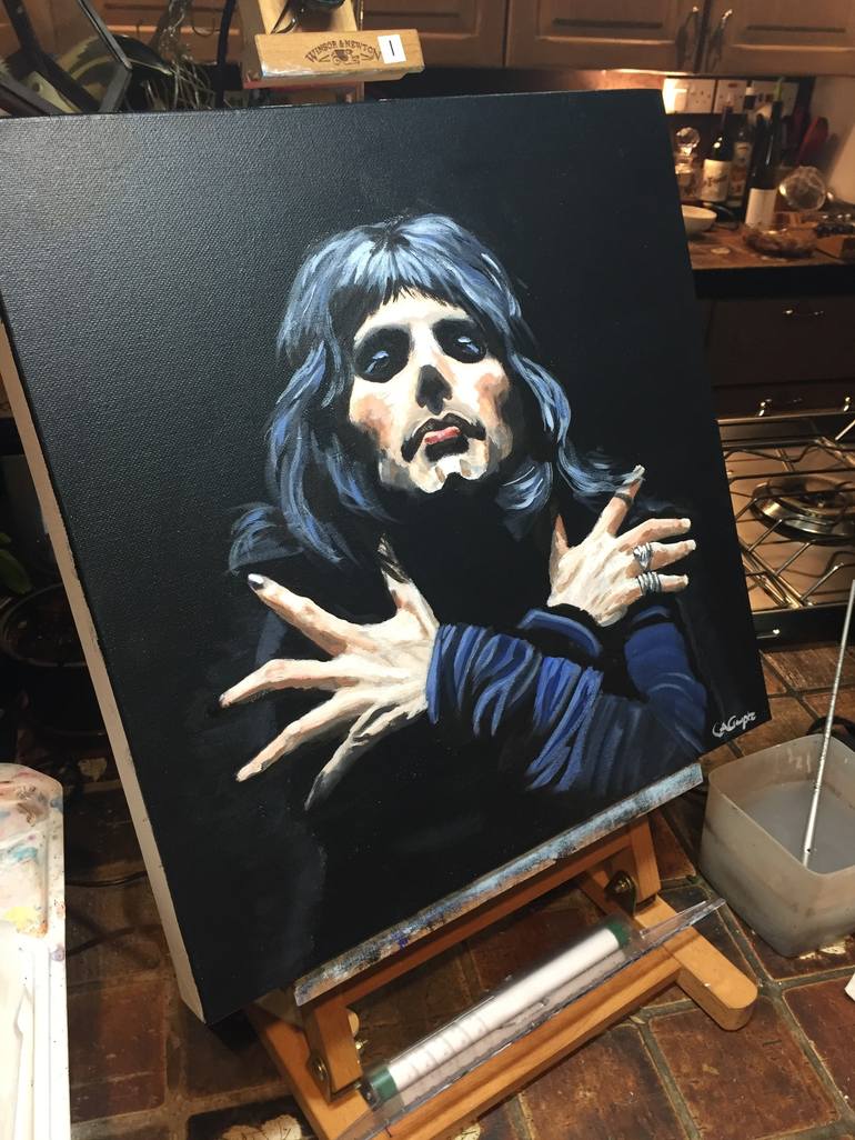 Original Celebrity Painting by Christine Gupta